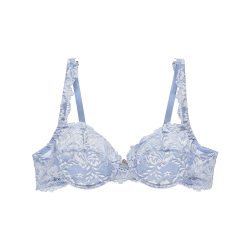 Luxury Desire BH mit Bügel, ungefüttert in blau