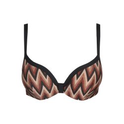 Su Ana Bikini Top mit Bügel gefüttert in braun