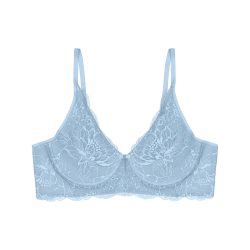 Amourette Charm BH ohne Bügel, ungefüttert in blau