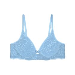 Amourette Charm BH mit Bügel, ungefüttert in blau