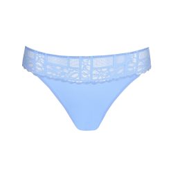 Jadei String in blau