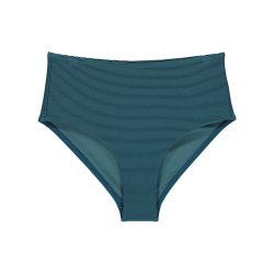Madras Bikini Regular Slip in grün