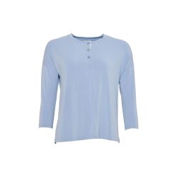 Timea Pyjama Oberteil in blau