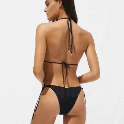 Riviera Notes Bikini Regular Slip in schwarz