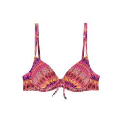 Tyria Bikini Top mit Bügel gefüttert in pink