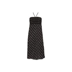 Taline Kleid lang in schwarz