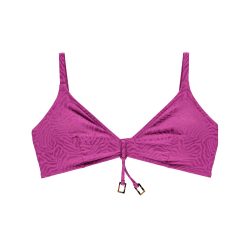 Omnia Bikini Top ohne Bügel ungefüttert in pink