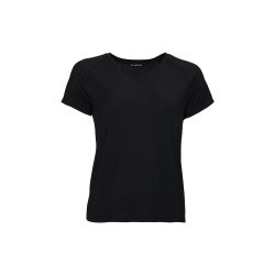 Sleep Basics Pyjama Oberteil, kurz in schwarz