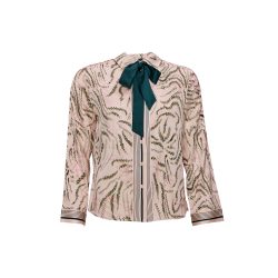 Vida Pyjama Oberteil in rosa