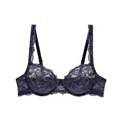 Luxury Desire BH mit Bügel, ungefüttert in blau