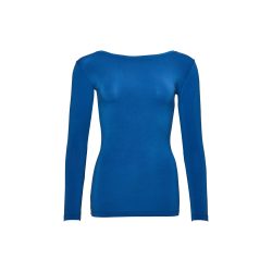 Virginia Pyjama Oberteil in blau