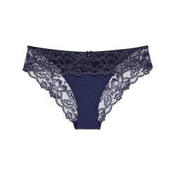 Luxury Desire Slip in blau