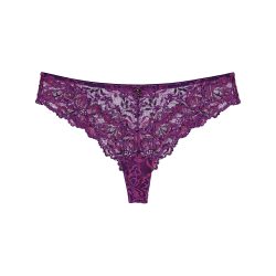 Luxury Desire Brazilian Slip in violett