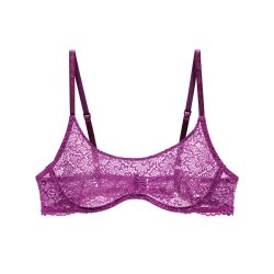 Vanessa BH mit Bügel, ungefüttert in violett