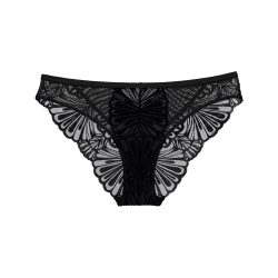 Valenzia Slip in schwarz