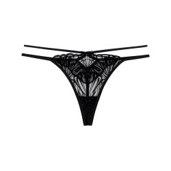 Valenzia Brazilian Slip in schwarz