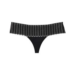 Rodina Brazilian Slip in schwarz