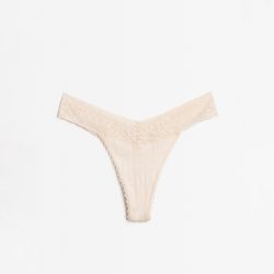 Ava String in beige