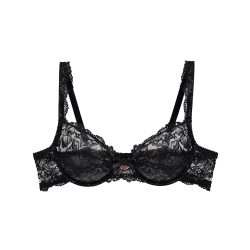Luxury Desire BH mit Bügel, ungefüttert in schwarz