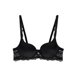 Luxury Desire BH mit Bügel, gefüttert in schwarz
