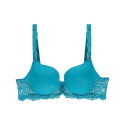 Luxury Desire BH mit Bügel, gefüttert in türkis