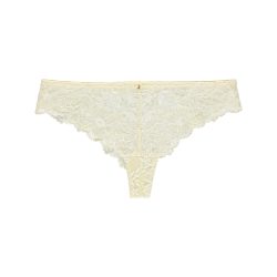 Luxury Desire Brazilian Slip in weiss