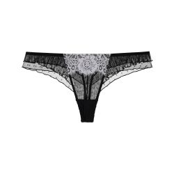 Vahide Brazilian Slip in schwarz