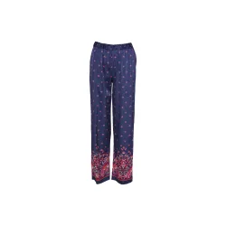Velida Pyjama Unterteil in blau