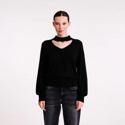 Willow Pullover in schwarz