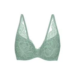 Body Make-Up Illusion Lace BH mit Bügel, gefüttert in grün
