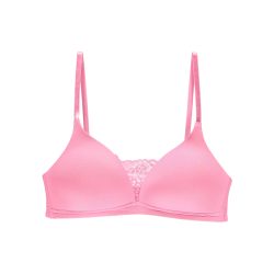 Eila BH ohne Bügel, gefüttert in pink