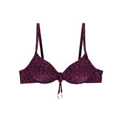 Alana Bikini Top mit Bügel gefüttert in violett