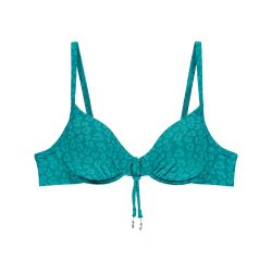 Alana Bikini Top mit Bügel gefüttert in türkis