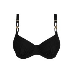 Kiruna Bikini Top mit Bügel ungefüttert in schwarz