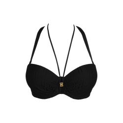 Kiruna Bikini Top mit Bügel gefüttert in schwarz