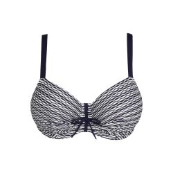 Kalba Bikini Top mit Bügel ungefüttert in blau