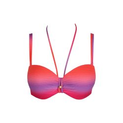 Nusa Dua Bikini Top ohne Bügel gefüttert in pink