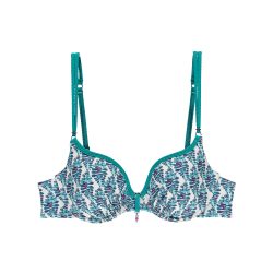 Amalia Bikini Top mit Bügel gefüttert in türkis