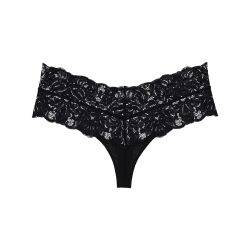 Reesa String in schwarz