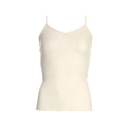 Silky Sensation Top Spaghetti in weiss