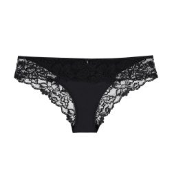 Luxury Desire Slip in schwarz