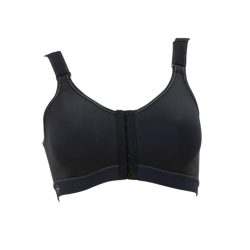 Anita - frontline open - Sport BH mit Vorderverschluss, für Damen, Schwarz, Größe 80C