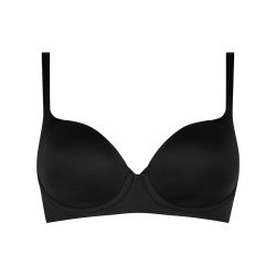 Body Make-Up Soft Touch BH mit Bügel, gefüttert in schwarz