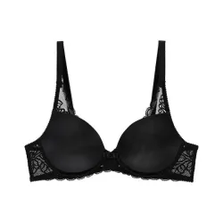Triumph - Bügel-BH, wattiert, für Damen, Black, Größe 80A