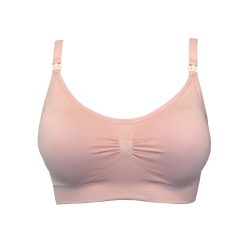 Mommy Bra BH ohne Bügel, ungefüttert in rosa