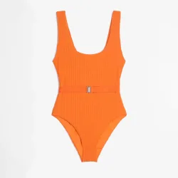 Sergio Badeanzug ohne Bügel ungefüttert in orange