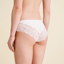 Luxury Desire Slip in weiss