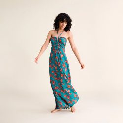 Alice Kleid lang in grün