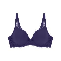 Amourette Spotlight BH mit Bügel, gefüttert in blau