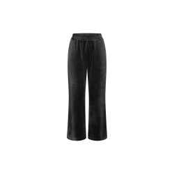 Sensual Velour Leggings in schwarz